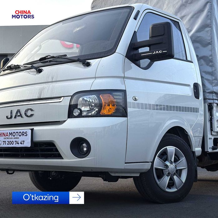JAC X200 Mini Gruzavoylarni endi qulay shartlar bilan bo'lib to'lang