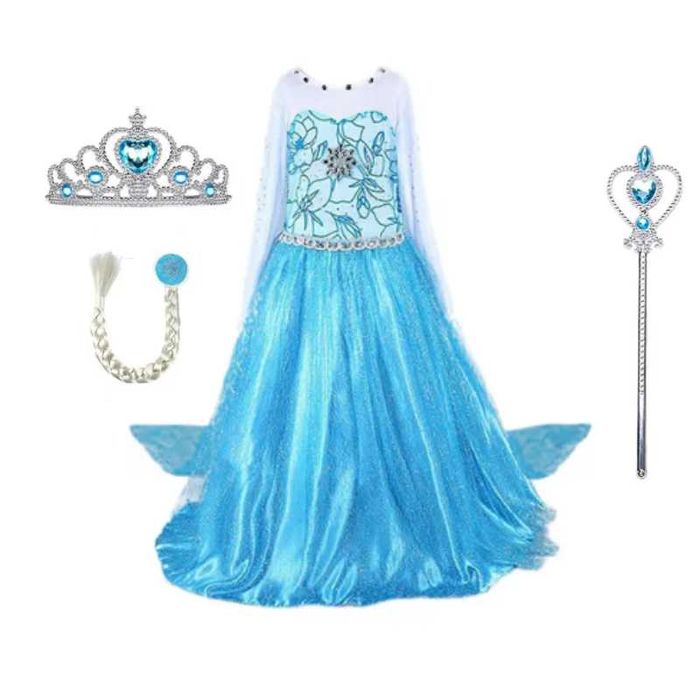Costum fetita FROZEN - ELSA, regina zapezii