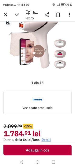 Epilator Philips Lumea 9000