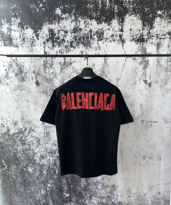 Tricou BALENCIAGA negru nou cu eticheta