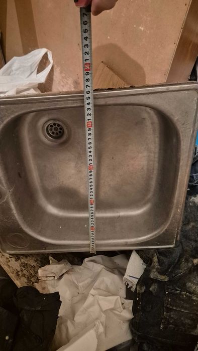 Метална / алпака мивка