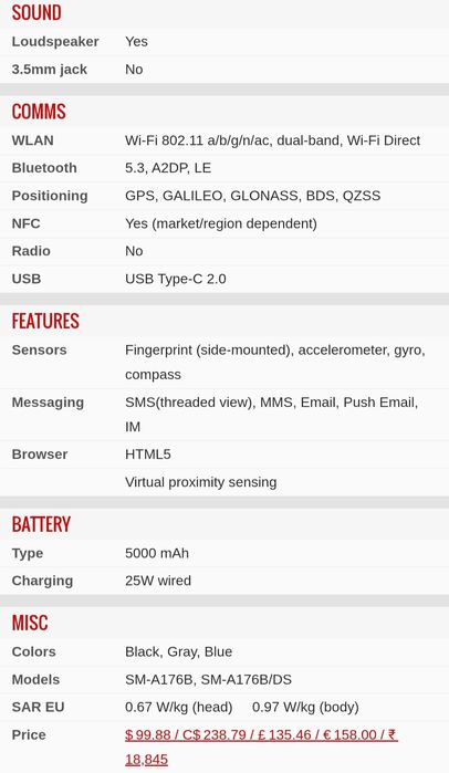 Samsung A17 5g cu Factura