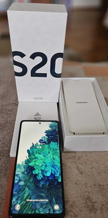 Telefon Samsung Galaxy-S20FE Blue Navy, 128GB/6GB RAM, 4G+bonus