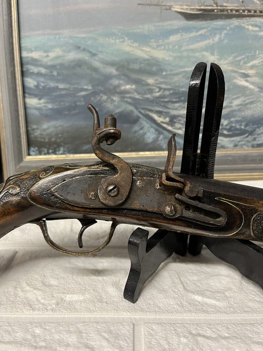 Колекционерски,стар,кремъчен пистолет