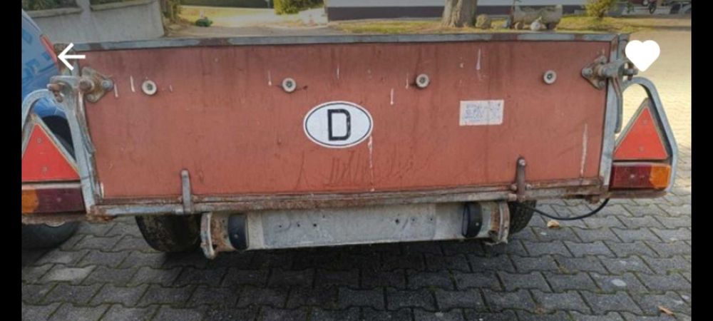 Ремарке Humbauer 1250 кг