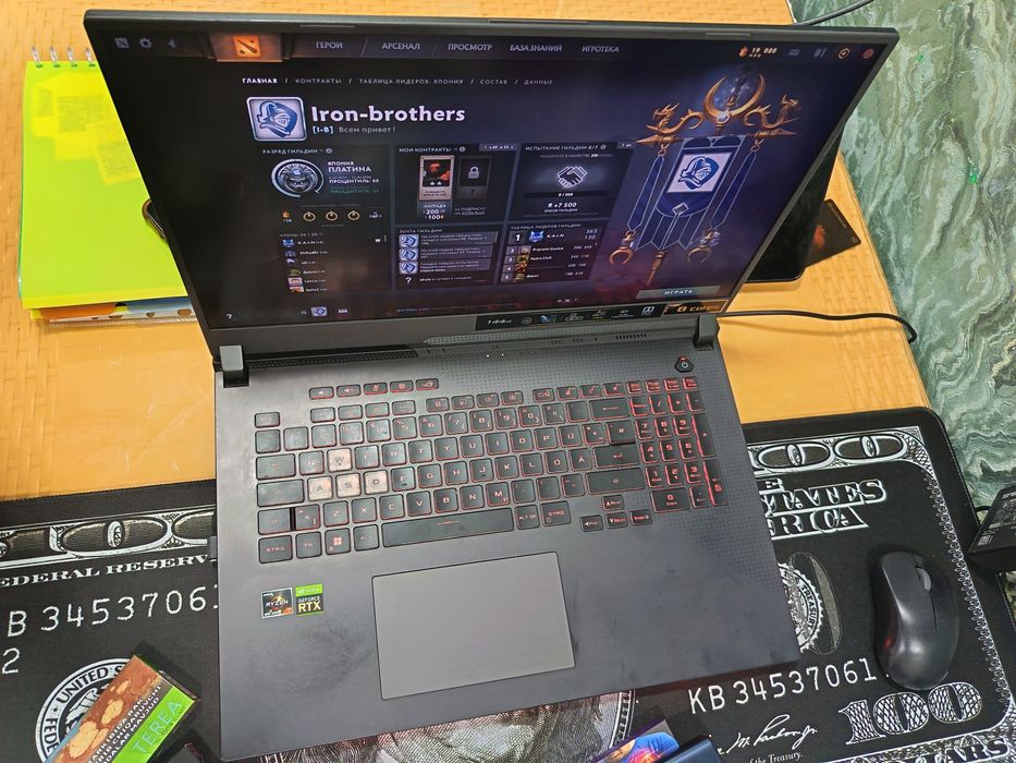 Аренда игровой ноутбук 3050ti