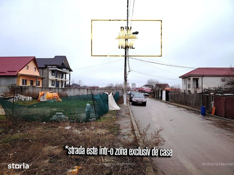 Teren cu fundatie Palazu Mare Valea Morii