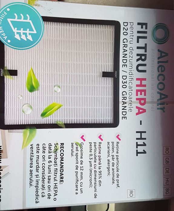 Filtru HEPA dezumificator