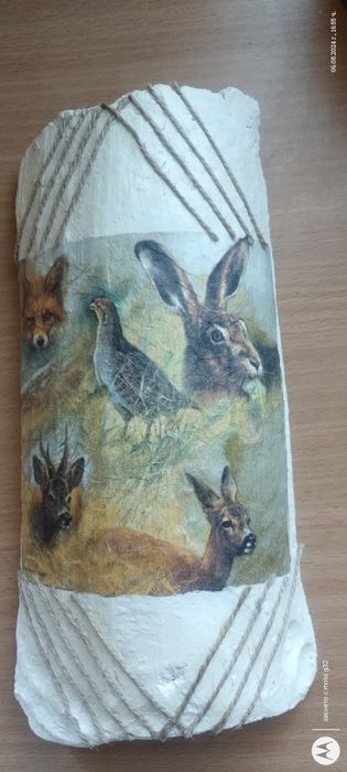 Керемида с декупаж