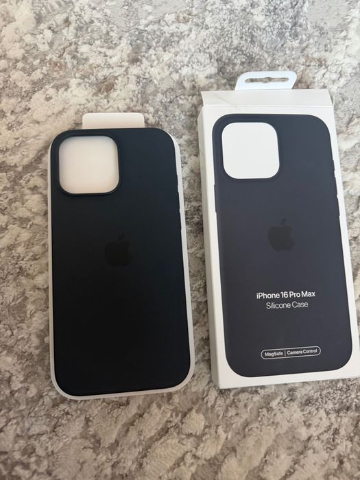 Оргинален кейс Apple за iPhone 16 pro max black