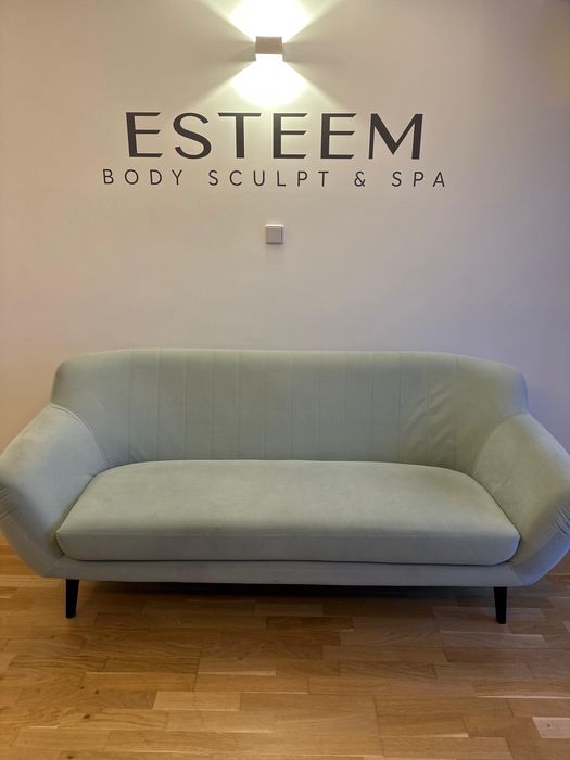 Canapea modernă - culoare mentă