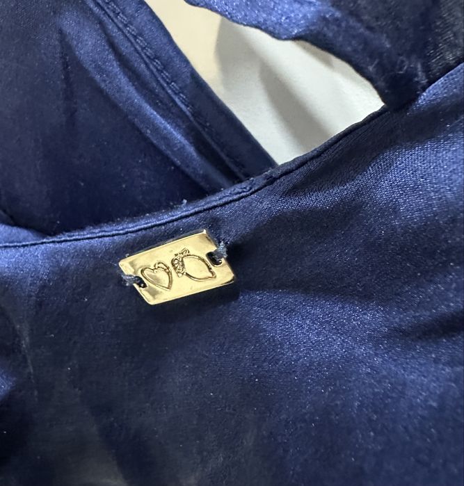 Ефектно боди от коприна (раз. ХС).