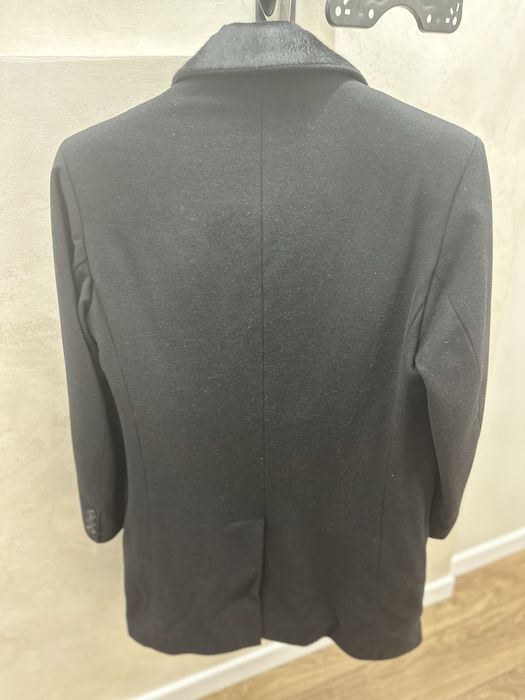 Пальто мужское черное