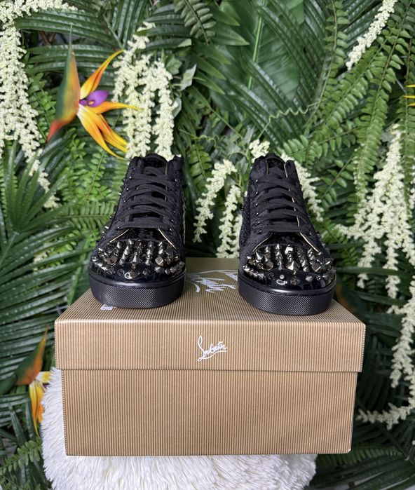 Christian Louboutin High Multi Black Spikes