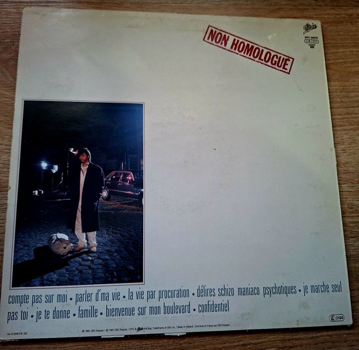 Jean Jacques Goldman  Грамофонна плоча