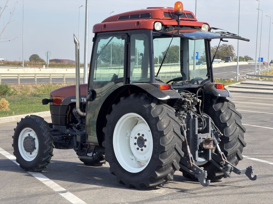 Tractor New Holland TN 75 F Cabina  cu Aer Conditionat an 2002 Import Belgia Fiat 70 90 Fiat 80 90 New Holland TD 65 TD 75 TD 85 Case John Deere Claas