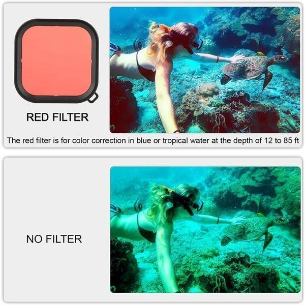 Комплект Water Shield за GoPro Hero 9/10/11/12/13 Black