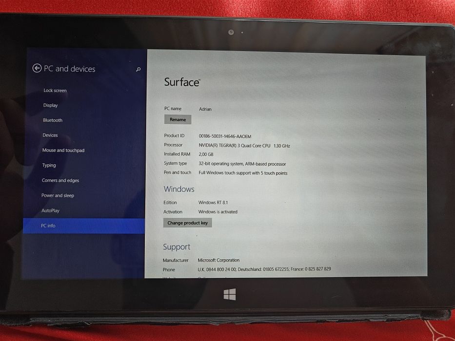 Microsoft Surface RT