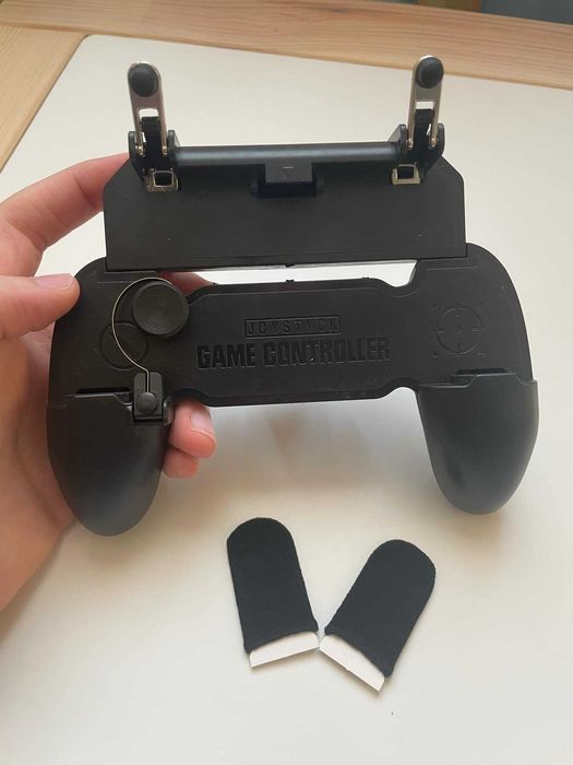Gamepad maneta telefon jocuri cu triggere metalice + degetare gratuit