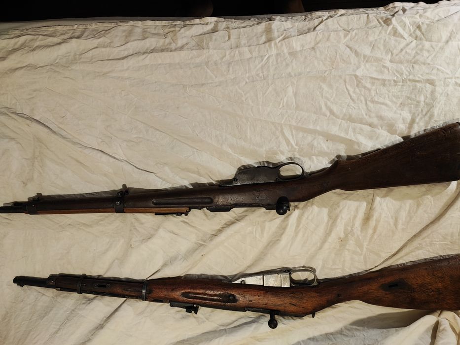 Карабина Манлихера 95, пушка.Мосин Наган, винтовка