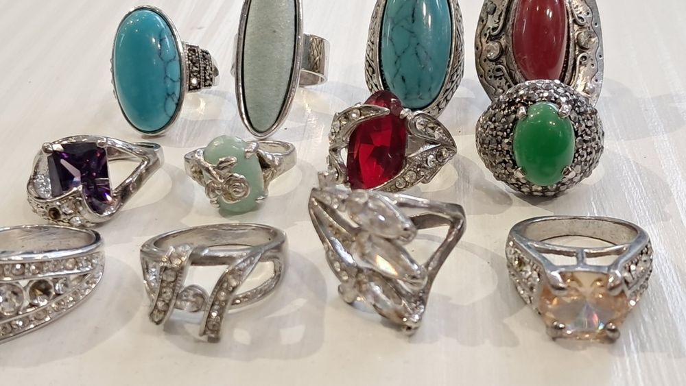 Старинни  антични пръстени 12 броя