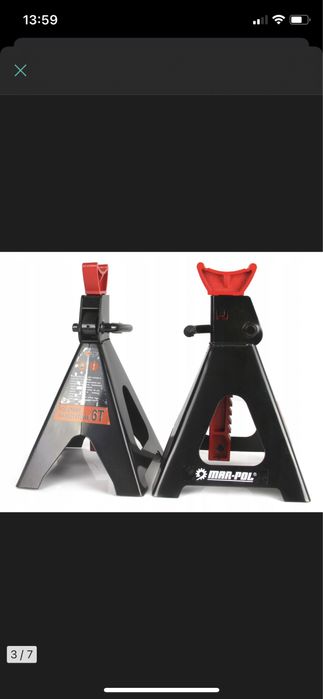 Стойки за кола 6т. х2 Mar-Pol автомобил