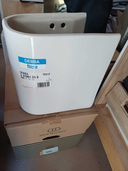 Chiuveta baie Roca Debba noua si semipiedestal roca