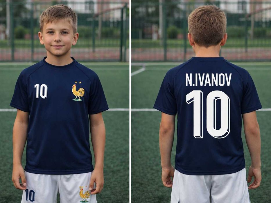 СВЕТОВНО 2026! Футболни екипи ФРАНЦИЯ / FRANCE с ИМЕ и НОМЕР! Поръчай на ОТБОР по ИЗБОР!