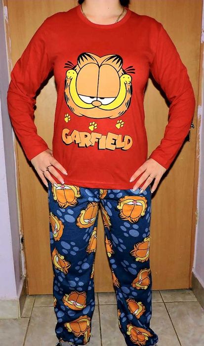 Pijamale dama bumbac (garfield)
