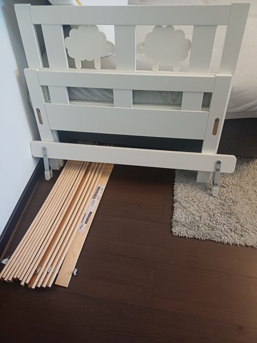 Vand pat copii ikea+saltea