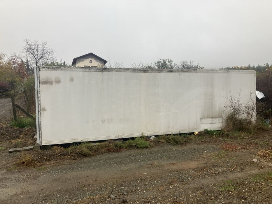 Термо фургон алуминиев BDF хладилен/ склад,контейнер, 7.5мх2.5м h:2.4