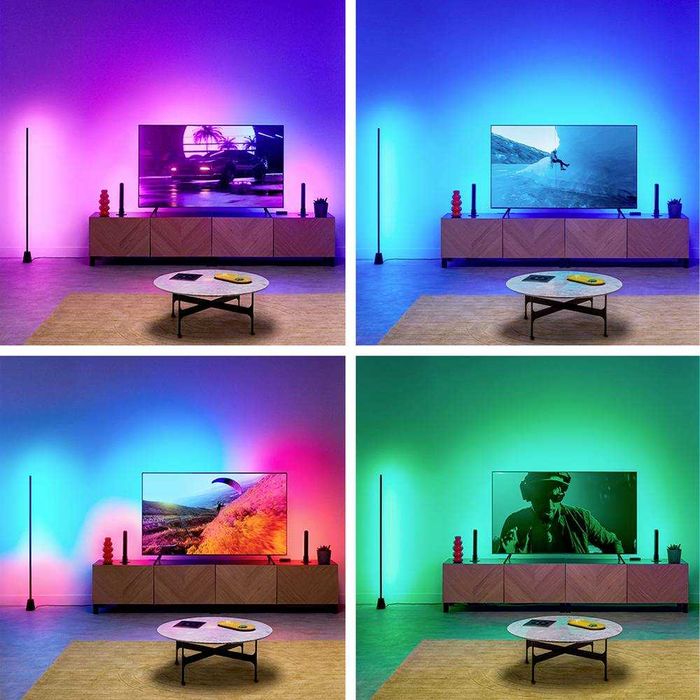 Стартов комплект WiZ Sync box 55"-65" Комплект LED ленти за телевизор