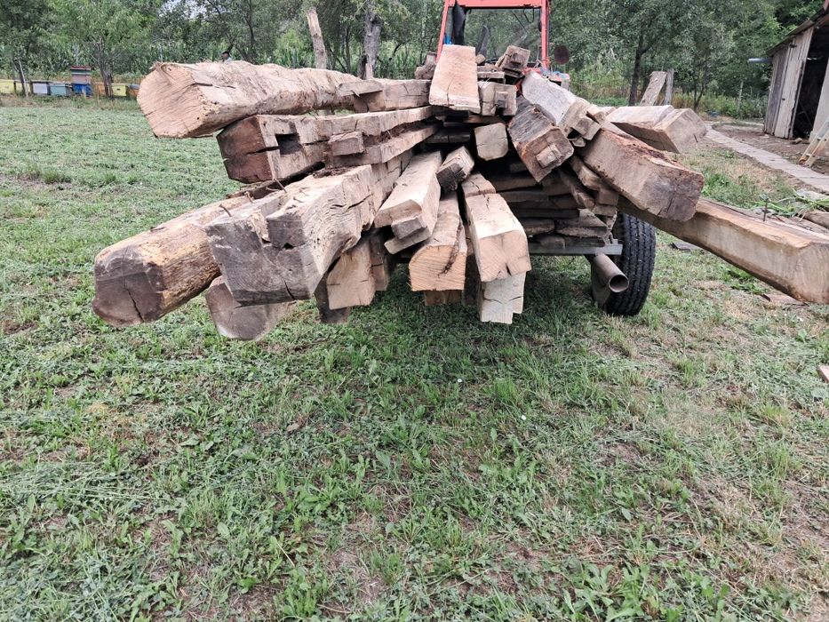 Vând lemn construcție vechi de stejar