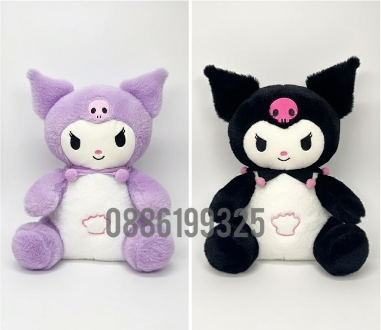 Интерактивна Дишаща плюшена играчка Kuromi Hello Kitty Куроми музикалн