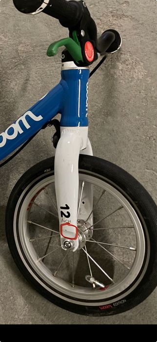 Bicicleta woom 1 cu placa pentru picioare