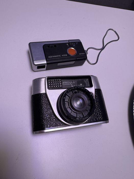 Vand aparate foto vintage king regula sprinty bc si agfamatic 4008