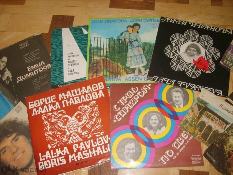 Грамофонни плочи с музика