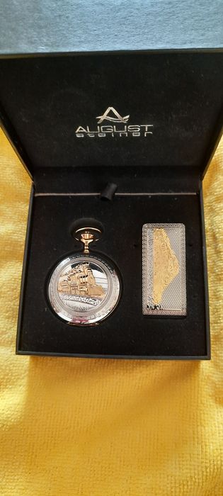 Нов джобен часовник August steiner
