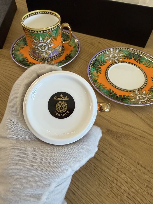 Versace Rosenthal Jungle Animalier сет комплект за кафе