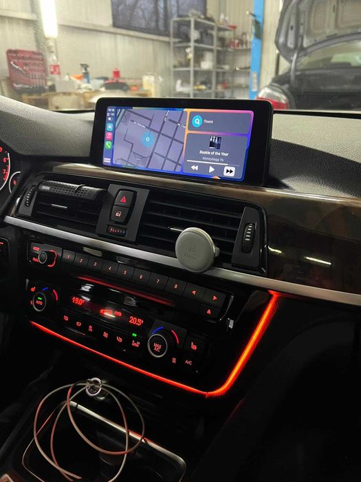 BMW Apple CarPlay MMI box интерфейс бмв F01 F10 F15 F30Android Auto