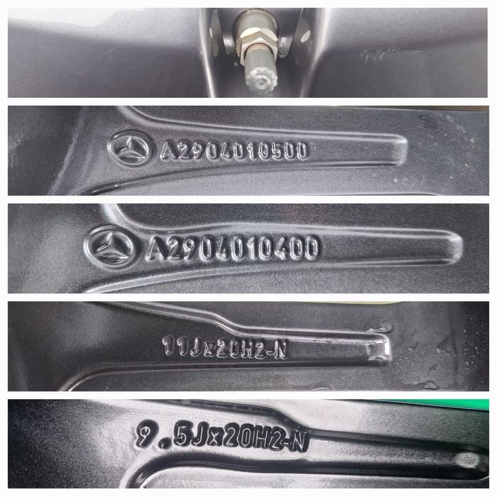 Roti(jante+anvelope vara +senzori) Mercedes AMG GT R20