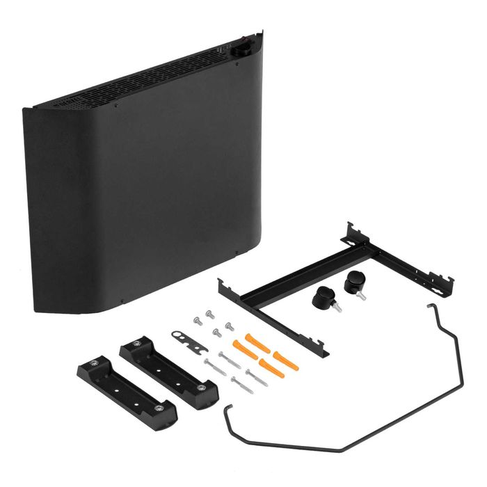 Конвектор электрический Denzel XCE, черный, с сушилкой и колесами