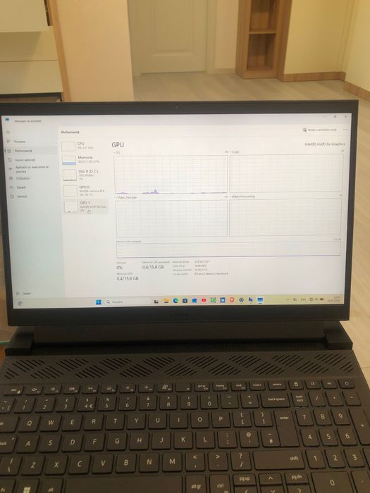 Laptop Dell G15 5520 -- i9-12900h -- 32GB  -- RTX 8GB -- SSD 512GB