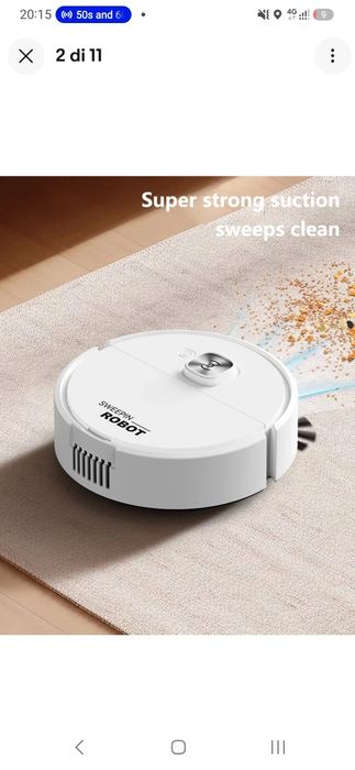 Mini Robot Aspirator Inteligent 3-în-1 – Robot