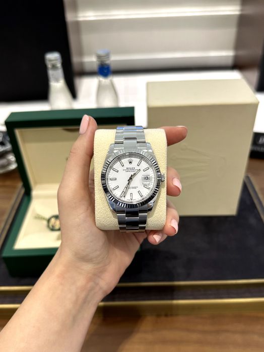 Rolex Datejust 41mm Steel and White Gold 126334