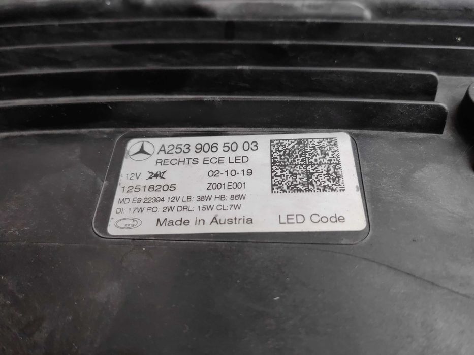 Фар Mercedes GLC W253 Multibeam десен /Фар Мерцедес ГЛЦ W253 Оригиналн