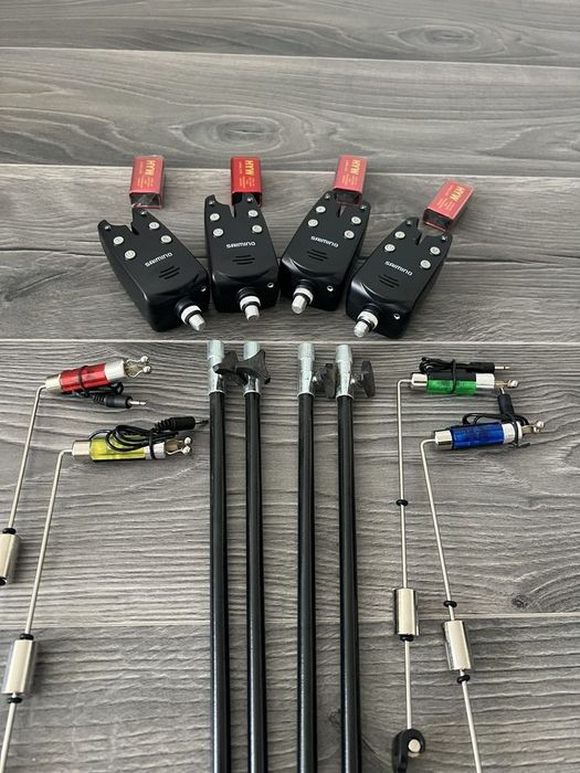 SET 4 Avertizori SAIMINO + 4 Swingeri + 4 tije + 4 baterii