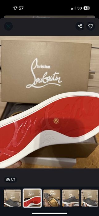 Christian Louboutin обувки 45 номер