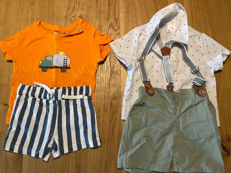 Летни дрехи за момче размер 86