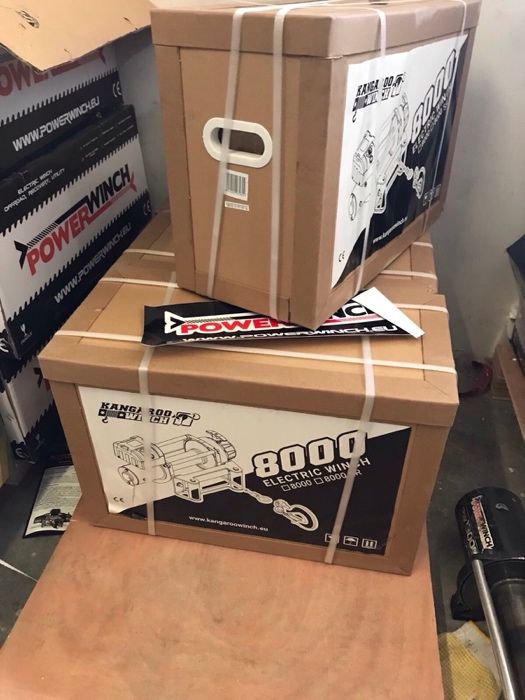 Troliu K 8000 E compact 12V KangarooWinch/PowerWinch-Off Road